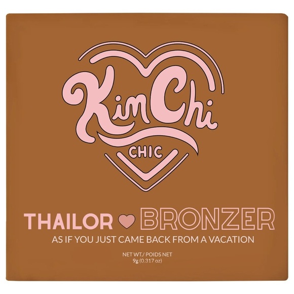 KimChi Chic Beauty Thailor Bronzer 01 I Went to Malibu Heart-Shaped Compact - Picture 6 of 10